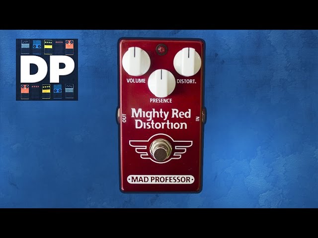 Mad Professor Mighty Red Distortion Pedal Demo | Español - YouTube