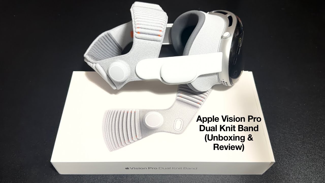 Apple Vision Pro Dual Knit Band Unboxing & Review - YouTube