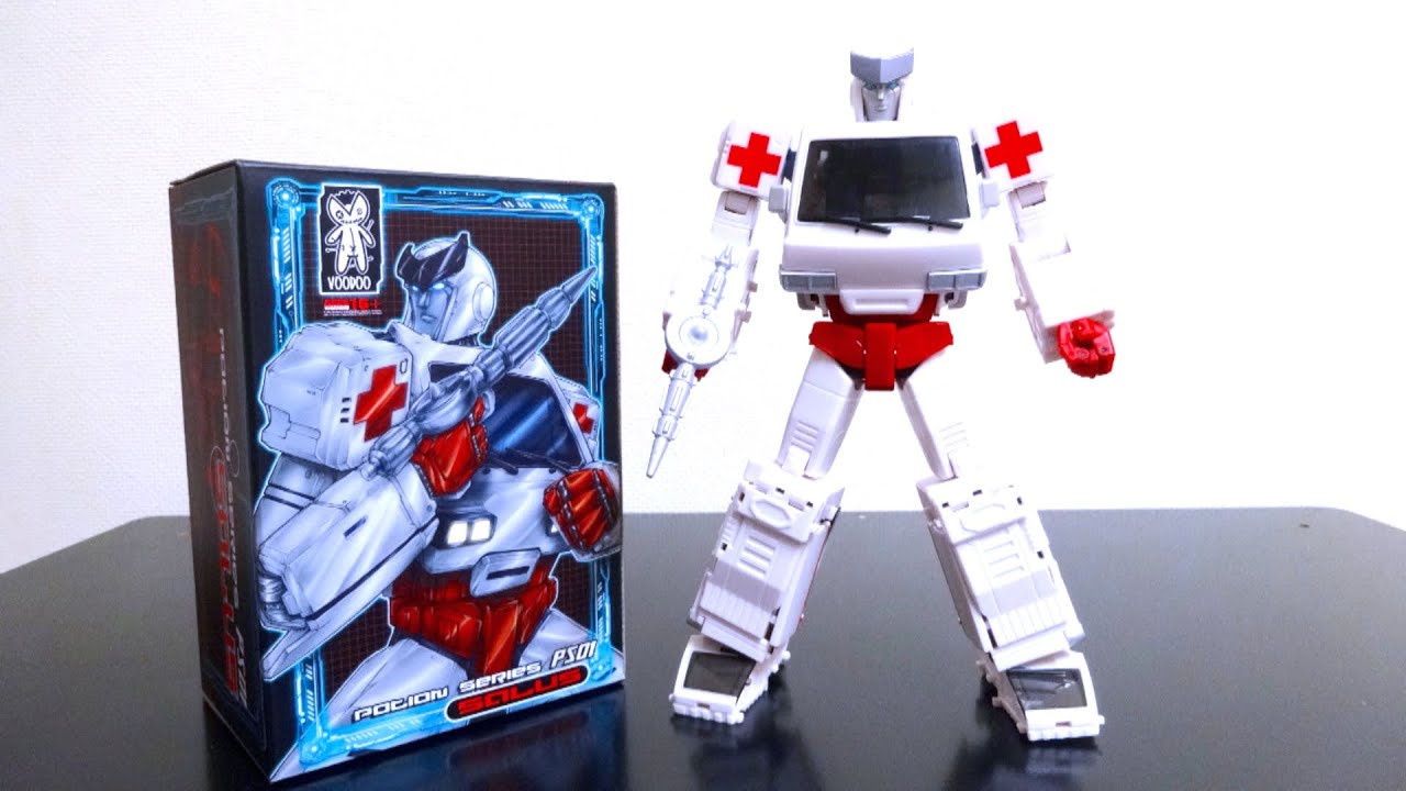 TF 看護員 ラチェット MP】っぽい人 サルース ヲタファのTF非正規 変形