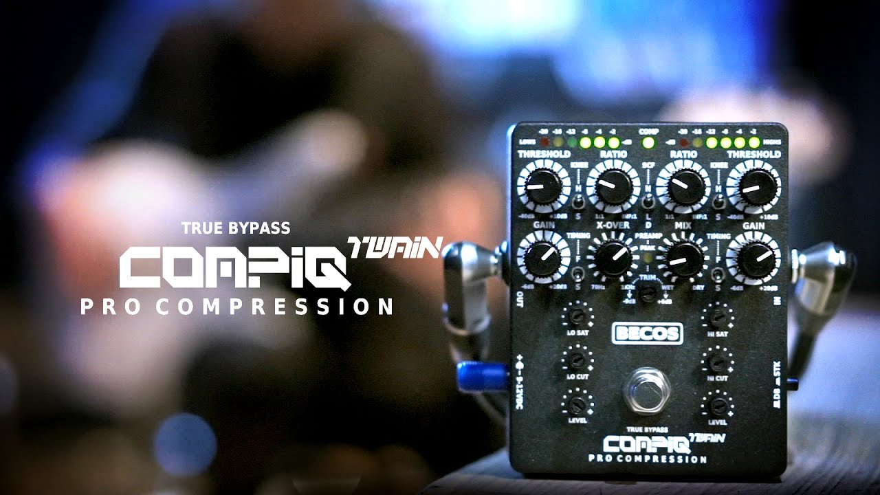 Becos CompIQ TWAIN Dual Band / Stacked Compressor for Bass and