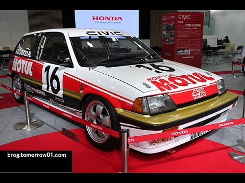 Honda Mugen MOTUL Civic 1987 Group A #16 - YouTube