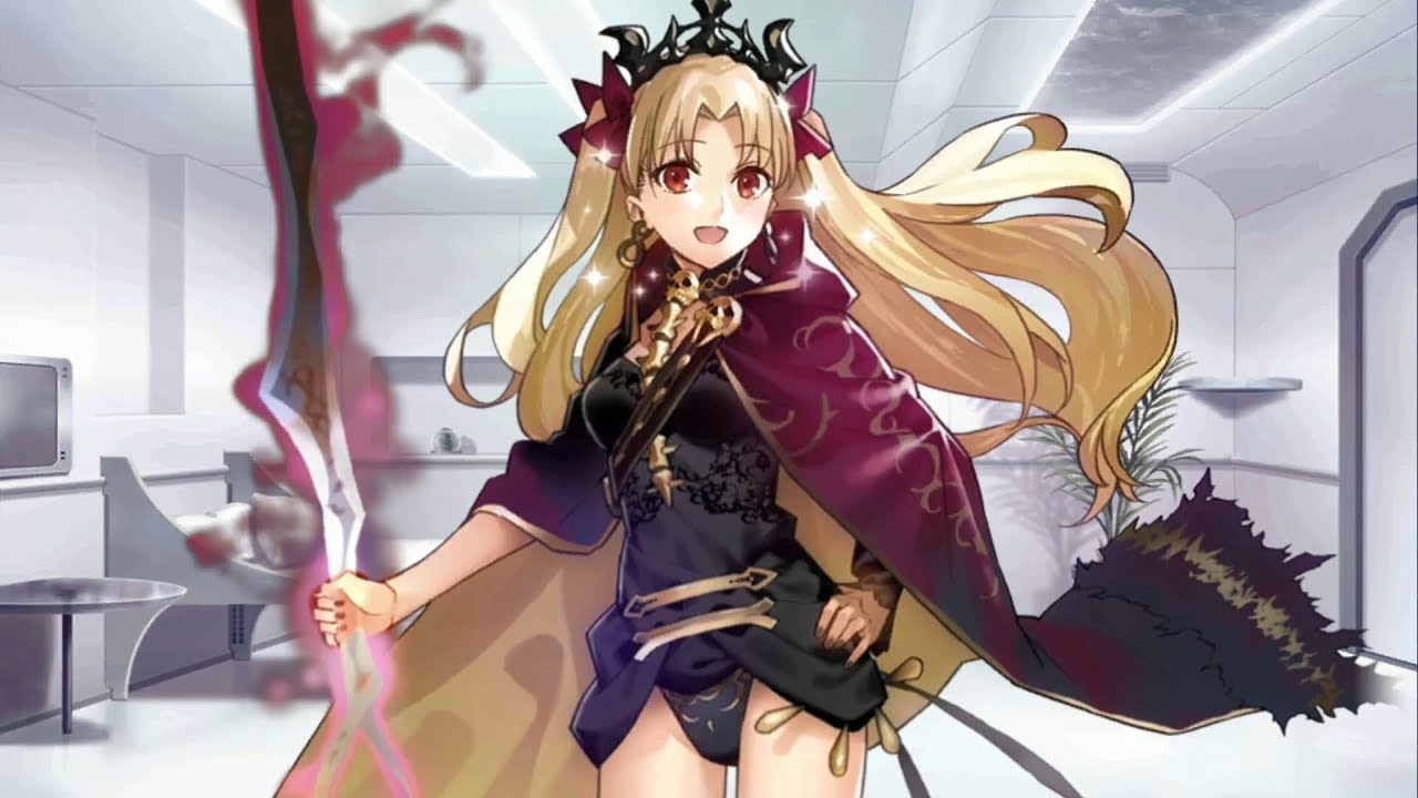 FGO「エレシュキガル」召喚/霊基再臨/絆Lv.の演出 - YouTube