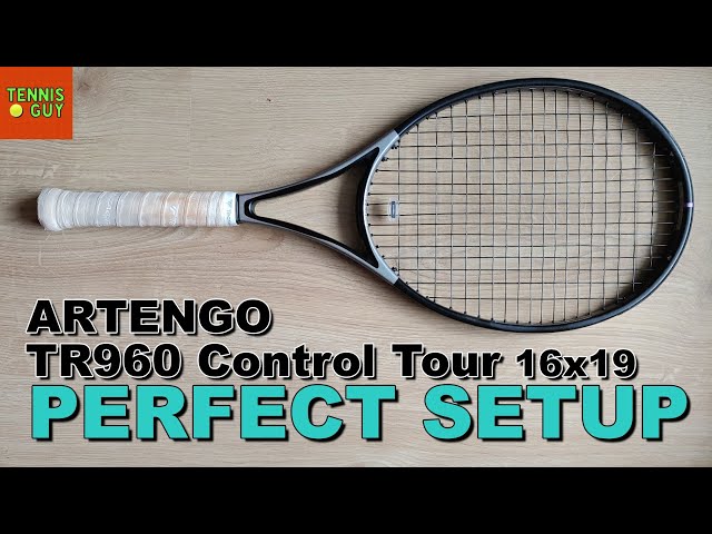 ARTENGO TR960 CONTROL TOUR 16X19 - MY PERFECT SETUP - YouTube
