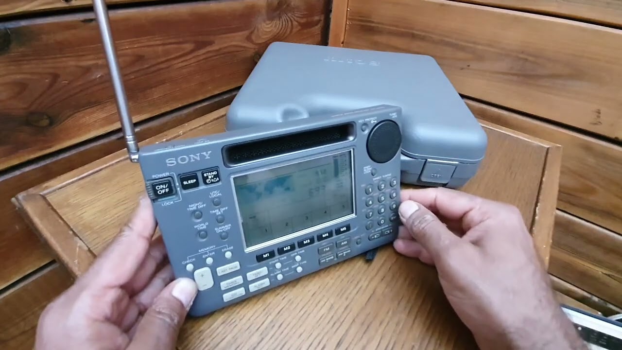 Sony ICF-SW55 Review & Testing of The Best World Receiver - YouTube