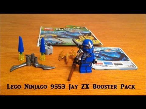 LEGO Jay ZX Booster Pack 9553 Ninjago Review - BrickQueen - YouTube