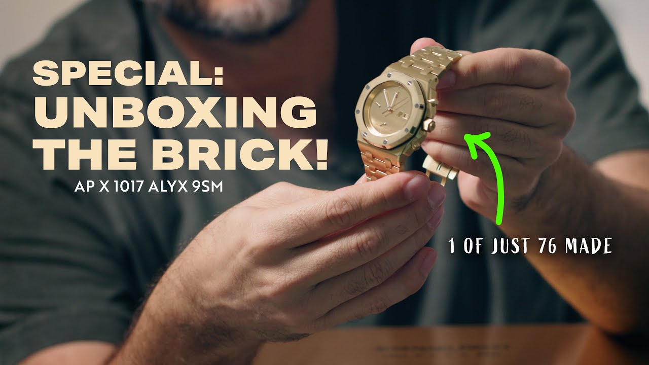 UNBOXING: The Ultra-Rare Audemars Piguet 1017 ALYX 9SM: The
