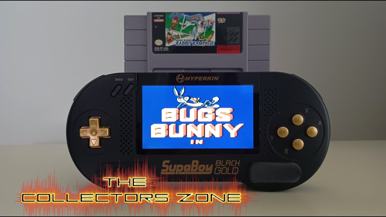 Unboxing Hyperkin SupaBoy Black & Gold Edition With Classic