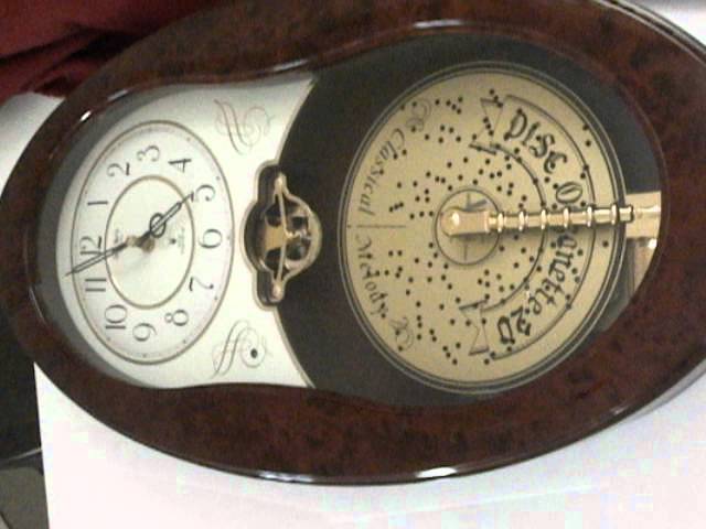 small world rhythm clock disc 20 organette - YouTube