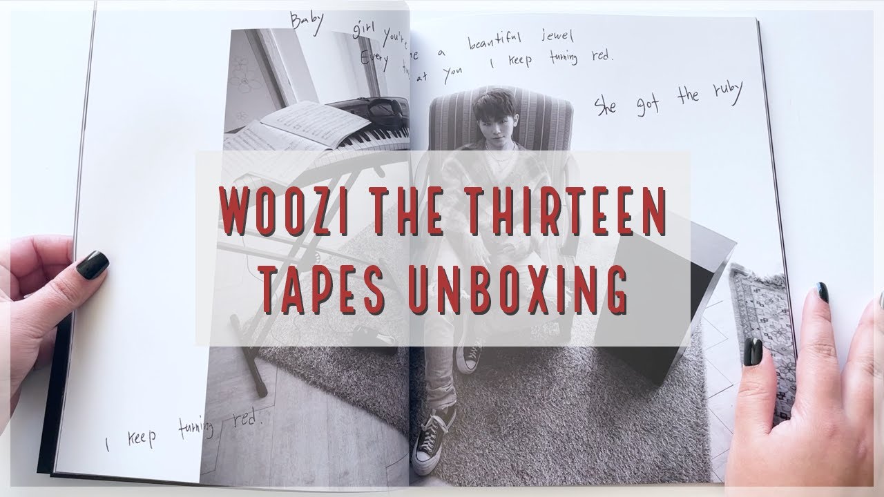 SEVENTEEN Woozi The Thirteen Tapes Unboxing - YouTube