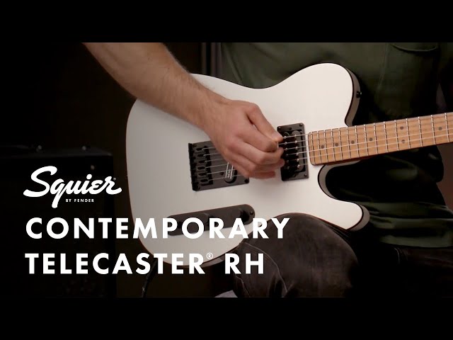 Exploring The Squier Contemporary Telecaster RH | Fender - YouTube