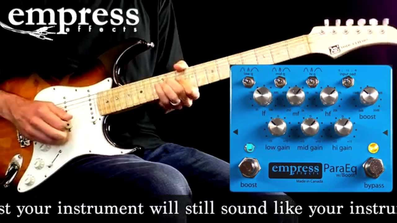 Empress Effects ParaEq w/ Boost - YouTube