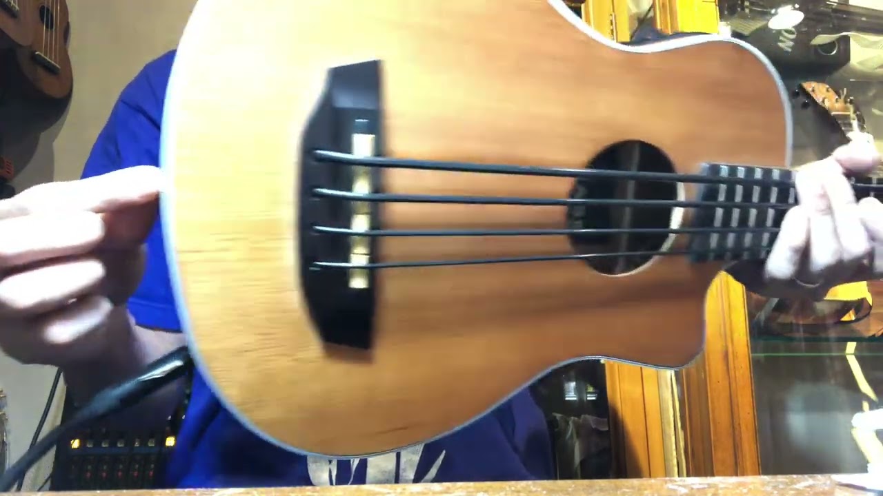 KALA ウクレレベース UBASS-SCOUT-FS レビュー - YouTube