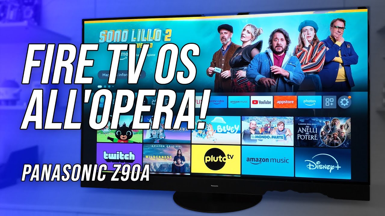 Panasonic Z90A: Here's Fire TV OS in action! - YouTube