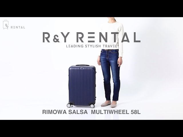 3-5泊] リモワ サルサ 58L カルモナレッド 4輪 RIMOWA SALSA