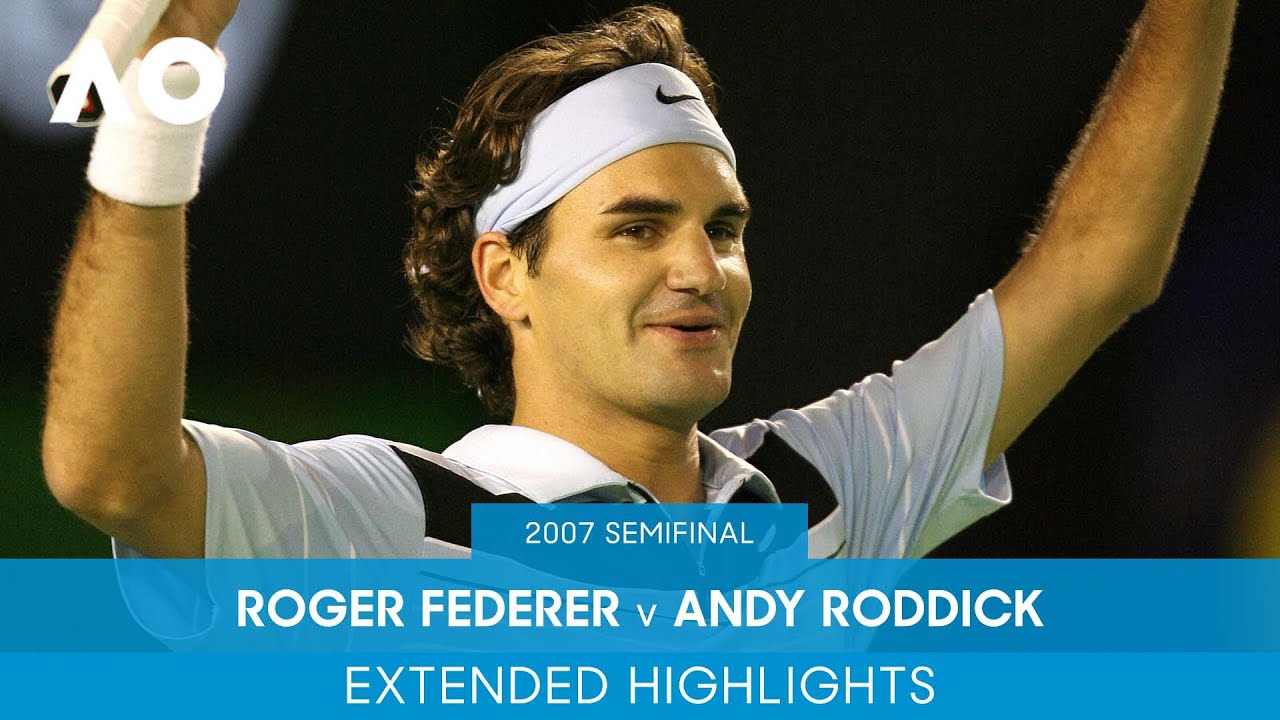 Roger Federer v Andy Murray Extended Highlights | Australian Open