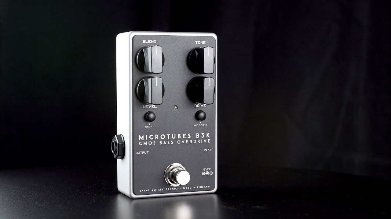 Darkglass Electronics Microtubes B3K V2 Bass Overdrive - YouTube