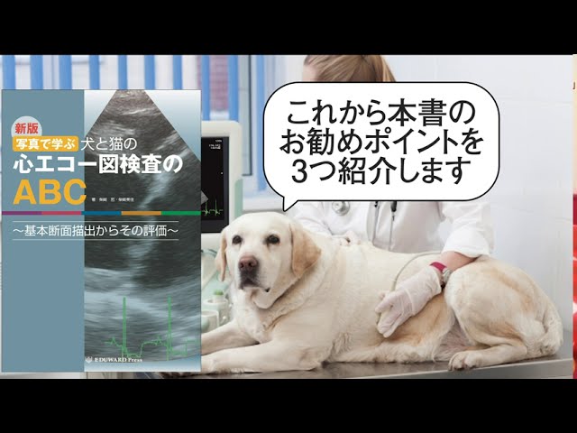 新版 写真で学ぶ 犬と猫の心エコー図検査のABC ～基本断面描出からその