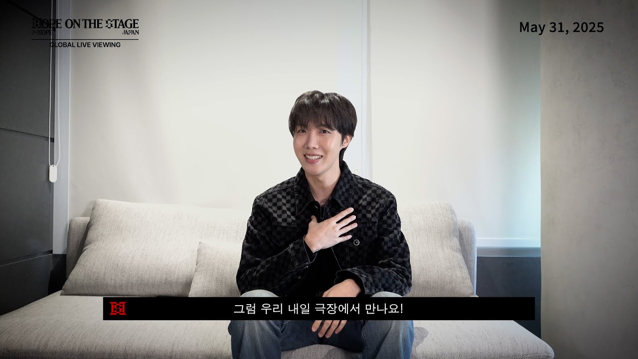 j-hope Tour 'HOPE ON THE STAGE' in JAPAN: LIVE VIEWING 'D-1' - YouTube