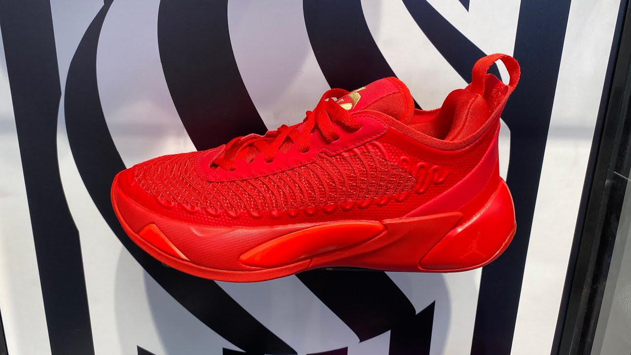 Jordan Luka 1 GS (University Red/Bright Crimson/Metallic Gold