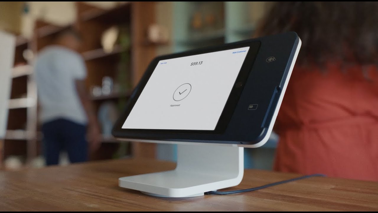 新しくなったSquare スタンド、登場 - YouTube