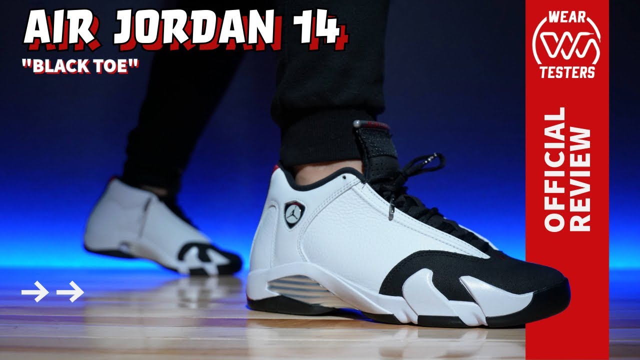 Air Jordan 14 Black Toe 2024 - YouTube