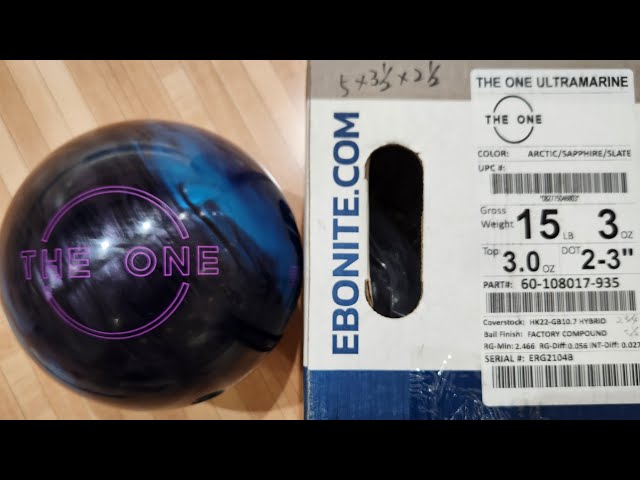 EBONITE 初の非対称コア THE ONE ULTRAMARINE ザ・ワン ウルトラマリン