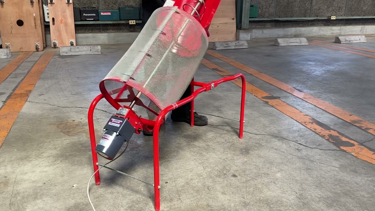 みのる産業 回転ふるい機 SC-1型 【一番館東静岡店】 - YouTube