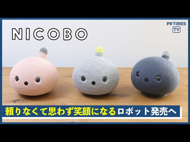 思わず笑顔になる“弱いロボット” 「NICOBO（ニコボ）」、一般購入受付
