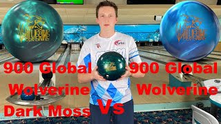 900 Global Wolverine Dark Moss Bowling Balls FREE SHIPPING