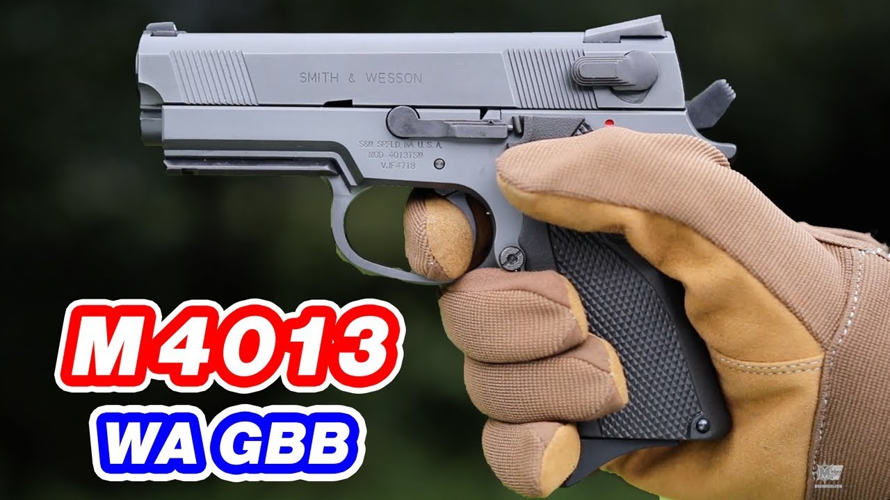 WA S&W M4013 TSW PCカスタム GBB マック堺 エアガンレビュー - YouTube