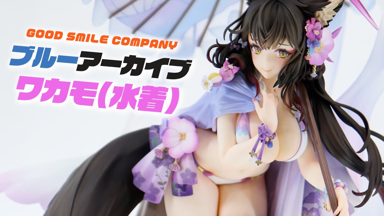 Exhibition] Good Smile Blue Archive Wakamo (Swimsuit) Figure Good