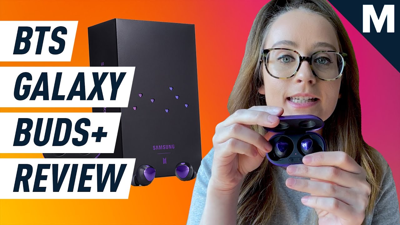 Unboxing the BTS Edition Samsung Galaxy Buds+ | Mashable - YouTube