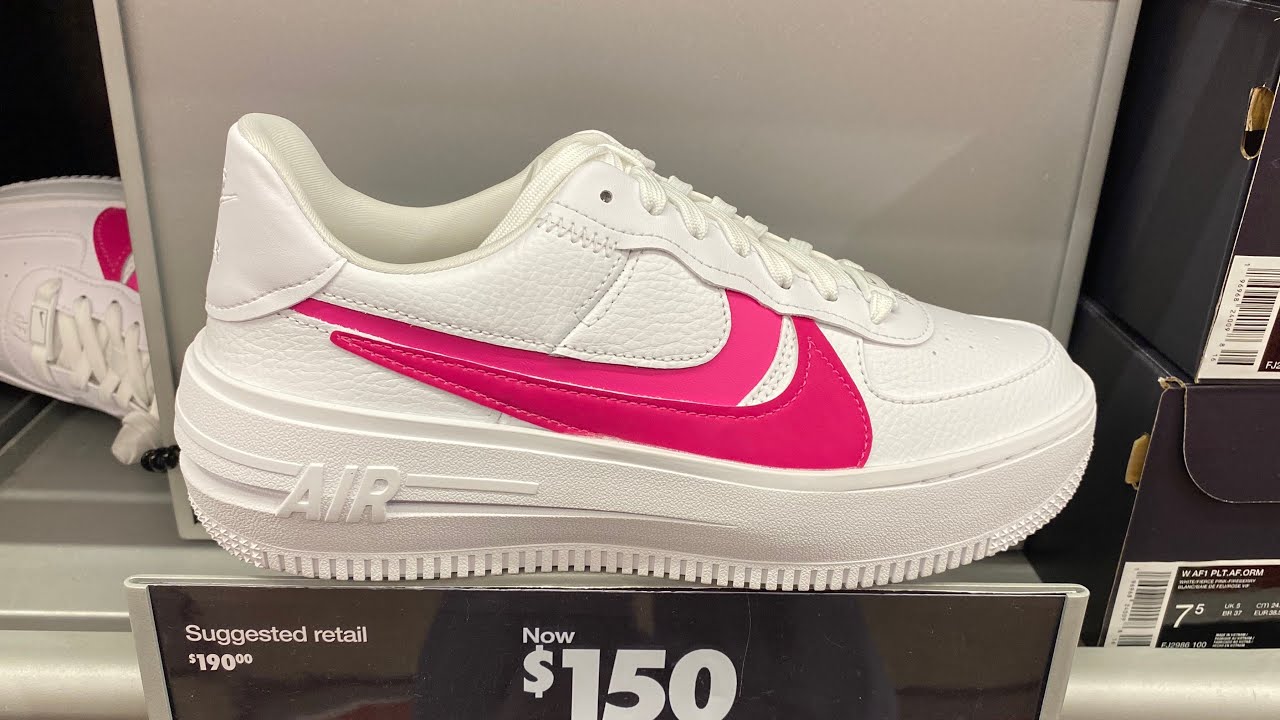 Nike Air Force 1 PLT.AF.ORM “White Fireberry” - Style Code: FJ2986