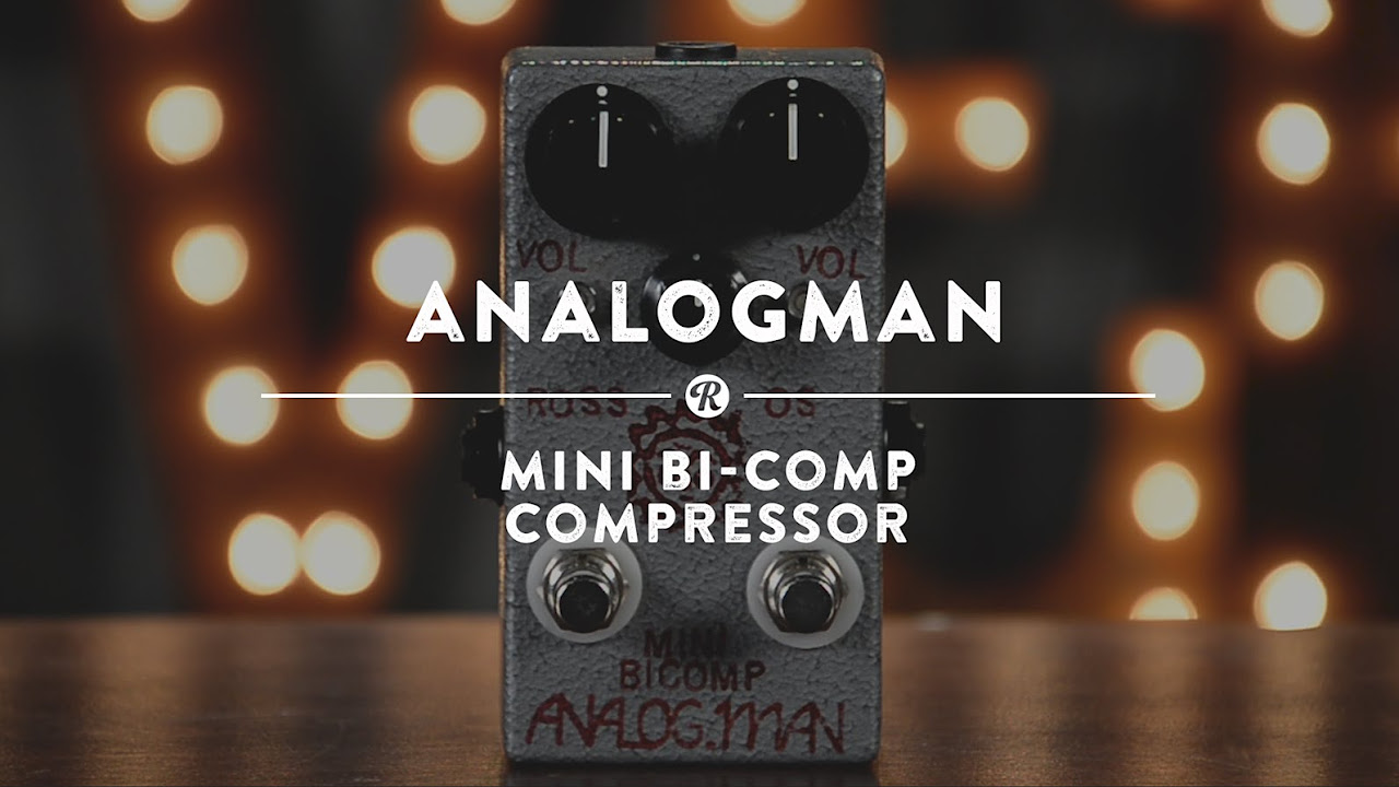 AnalogMan Mini Bi-Comp Compressor | Reverb Demo Video - YouTube