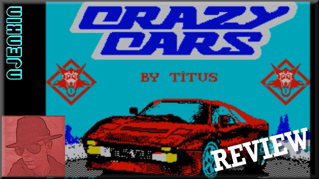 Crazy Cars - on the ZX Spectrum 48K !! with Commentary - YouTube