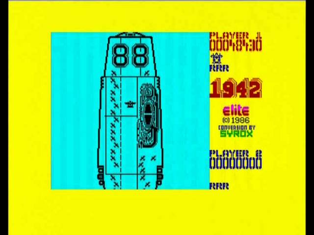 1942 (ZX SPECTRUM) - YouTube