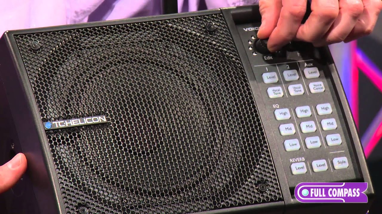 TC Helicon VoiceSolo FX150 Personal PA Overview | Full Compass