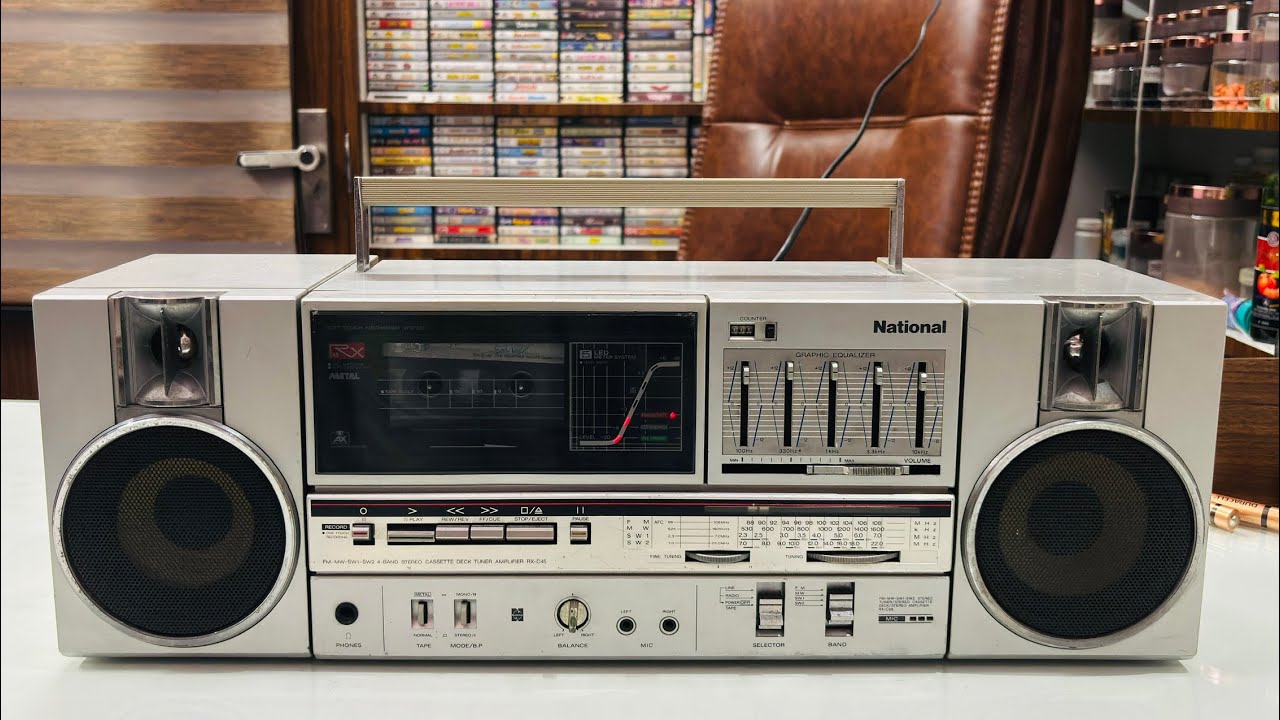 National RX-C45 boombox for sale #cassetteplayer #amplifier