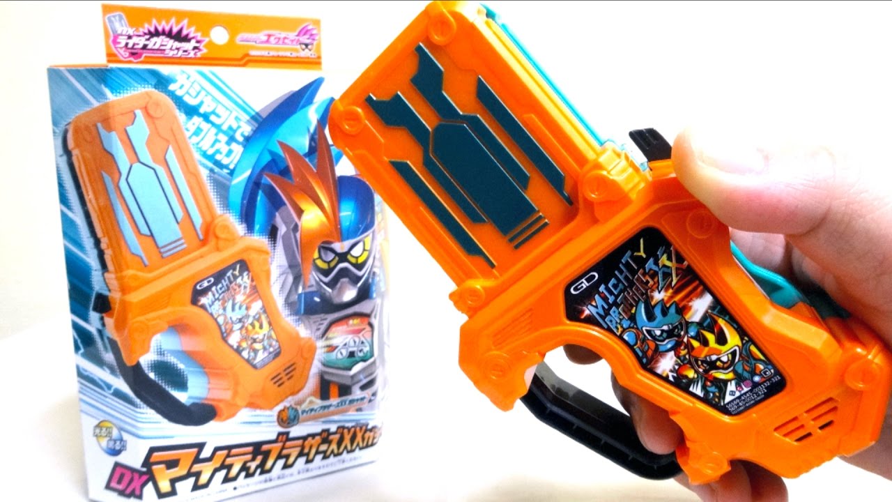 Kamen Rider Ex-Aid】DX Mighty Brothers XX Gashat wotafa's review