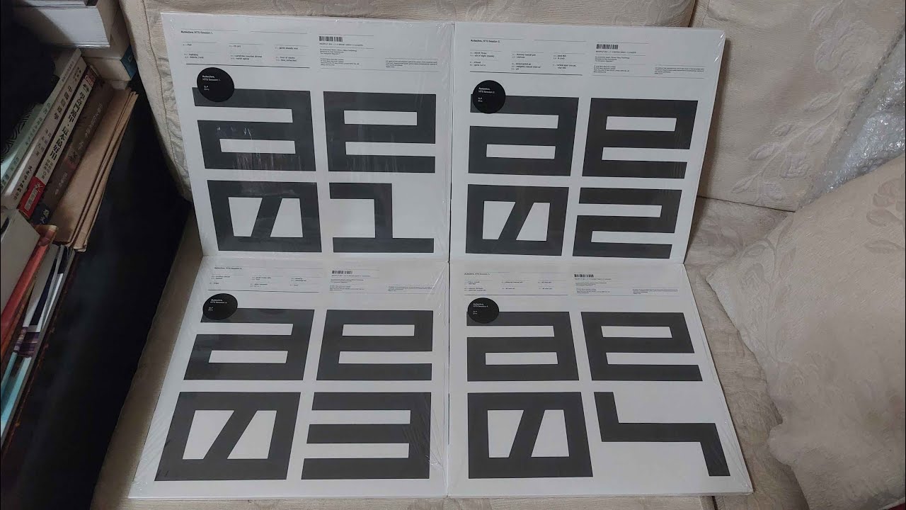 Unboxing】Autechre - NTS Sessions 1–4 Vinyl 3LP (Not Boxset) - YouTube