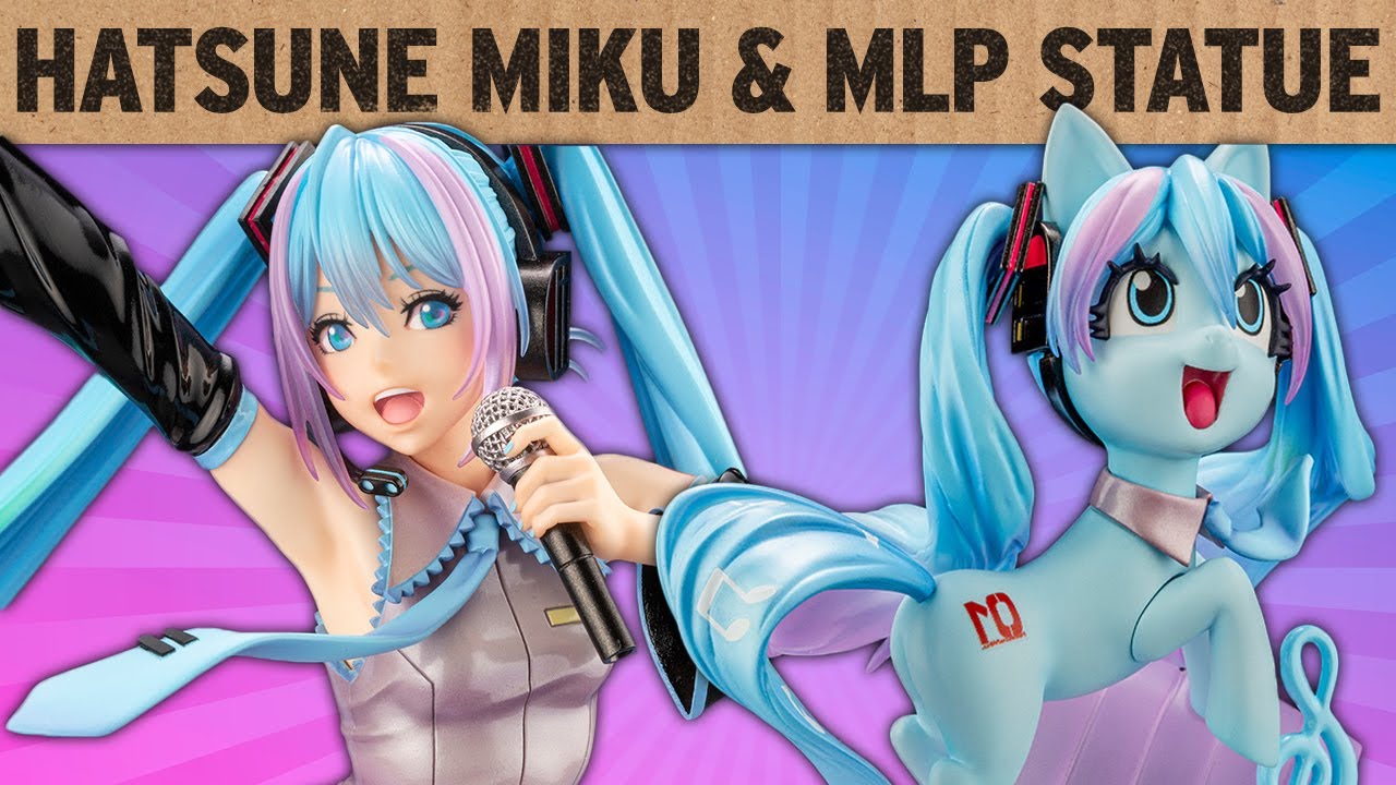 Hatsune Miku feat. My Little Pony Statue | Kotobukiya Bishoujo