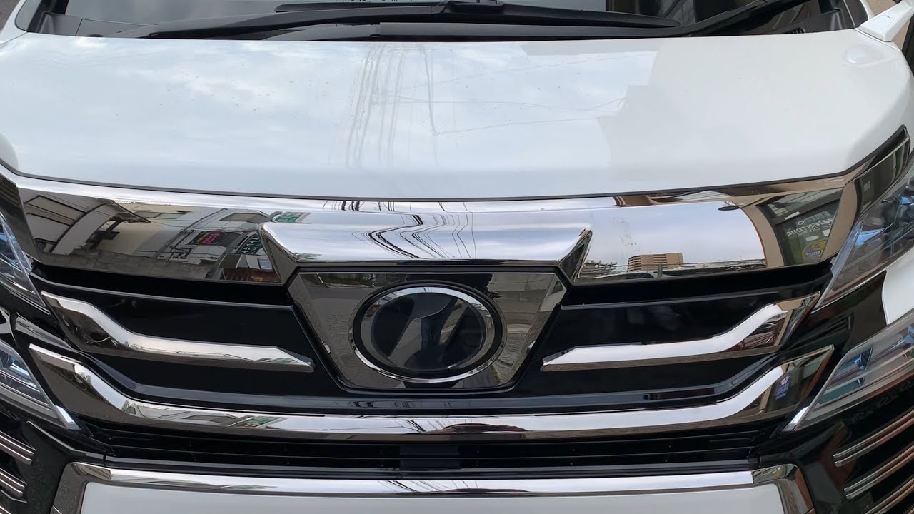 Easy DIY Modellista Grill Installation for the 30 Late Vellfire