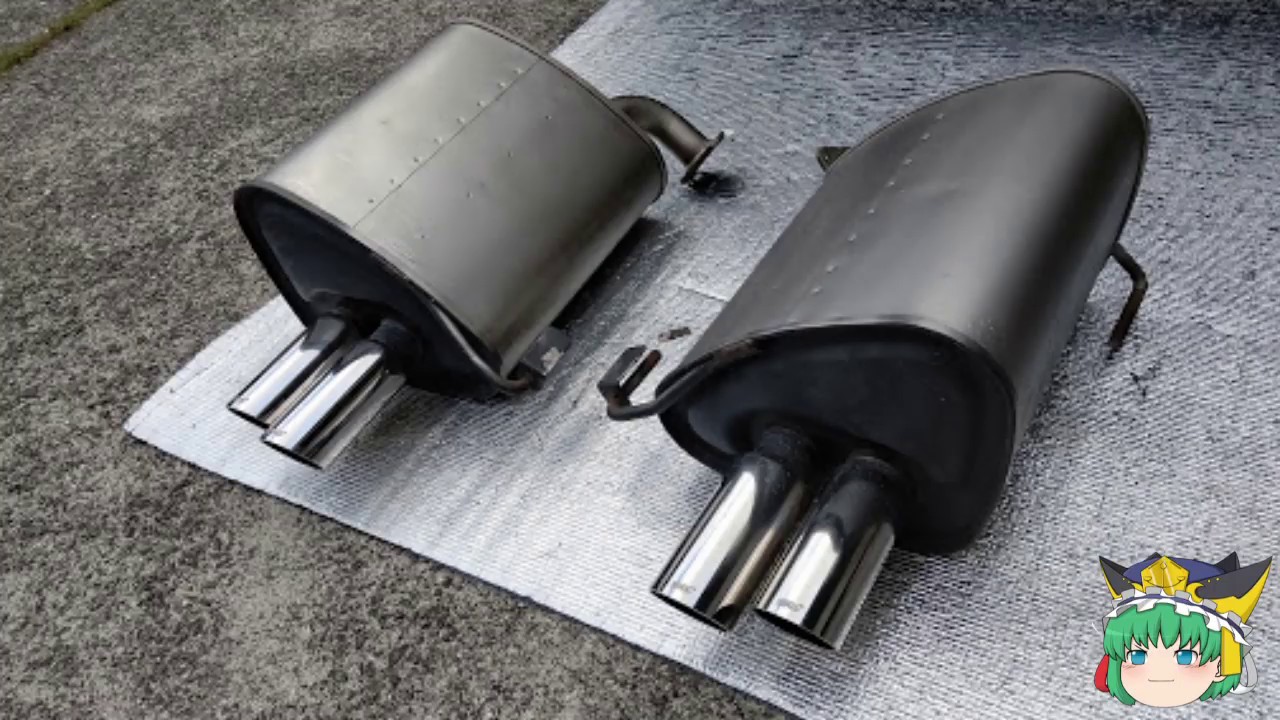 STI スポーツマフラー（デュアル）のサウンド byレガシィ - YouTube