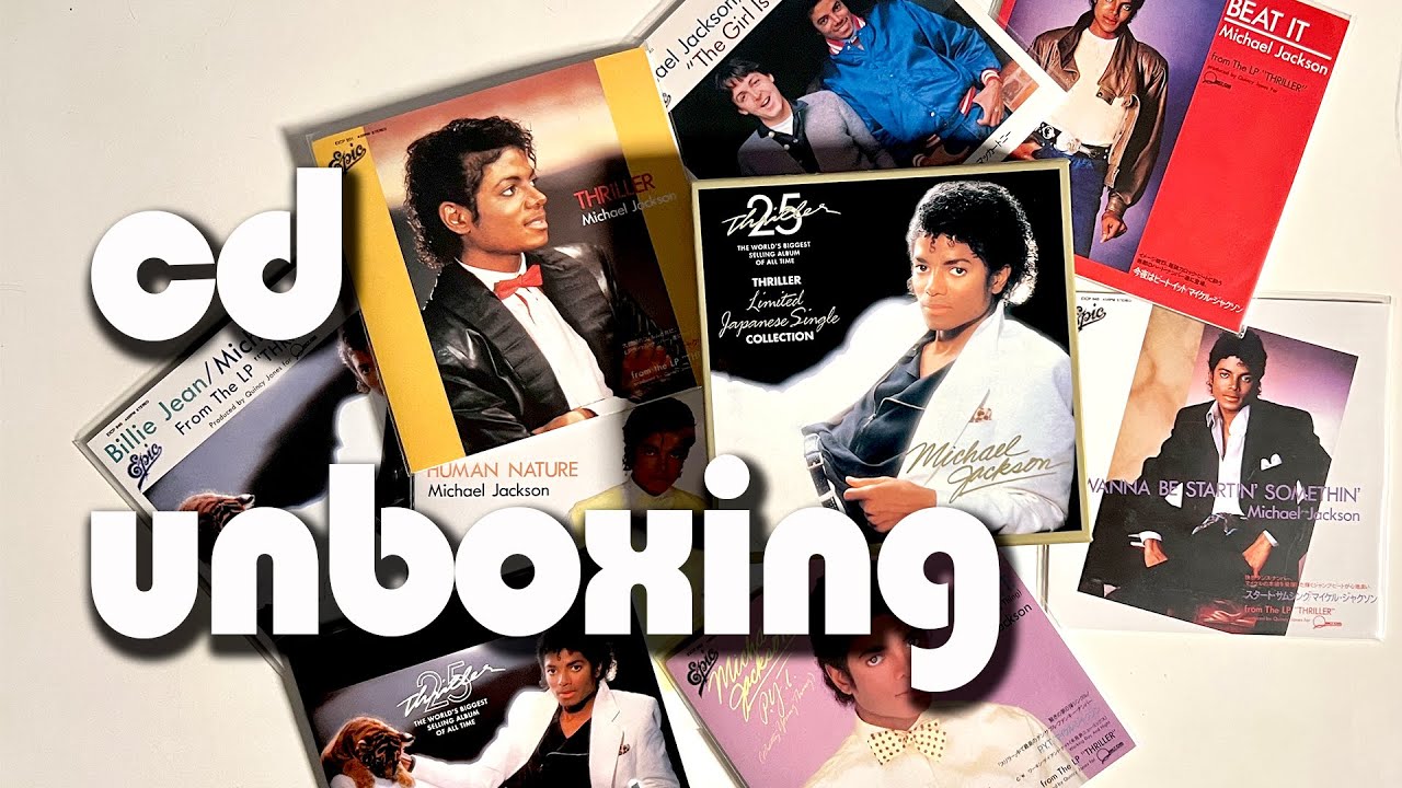 Michael Jackson - Thriller 25 Japanese CD Singles Collection RARE