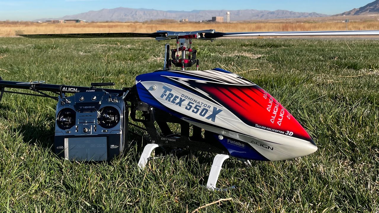 Align T-REX 550X Super Combo RH55E18 RC Helicopter