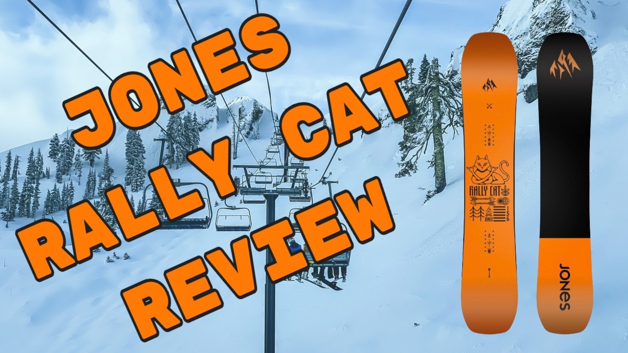 The 2025 Jones Rally Cat Snowboard Review - YouTube