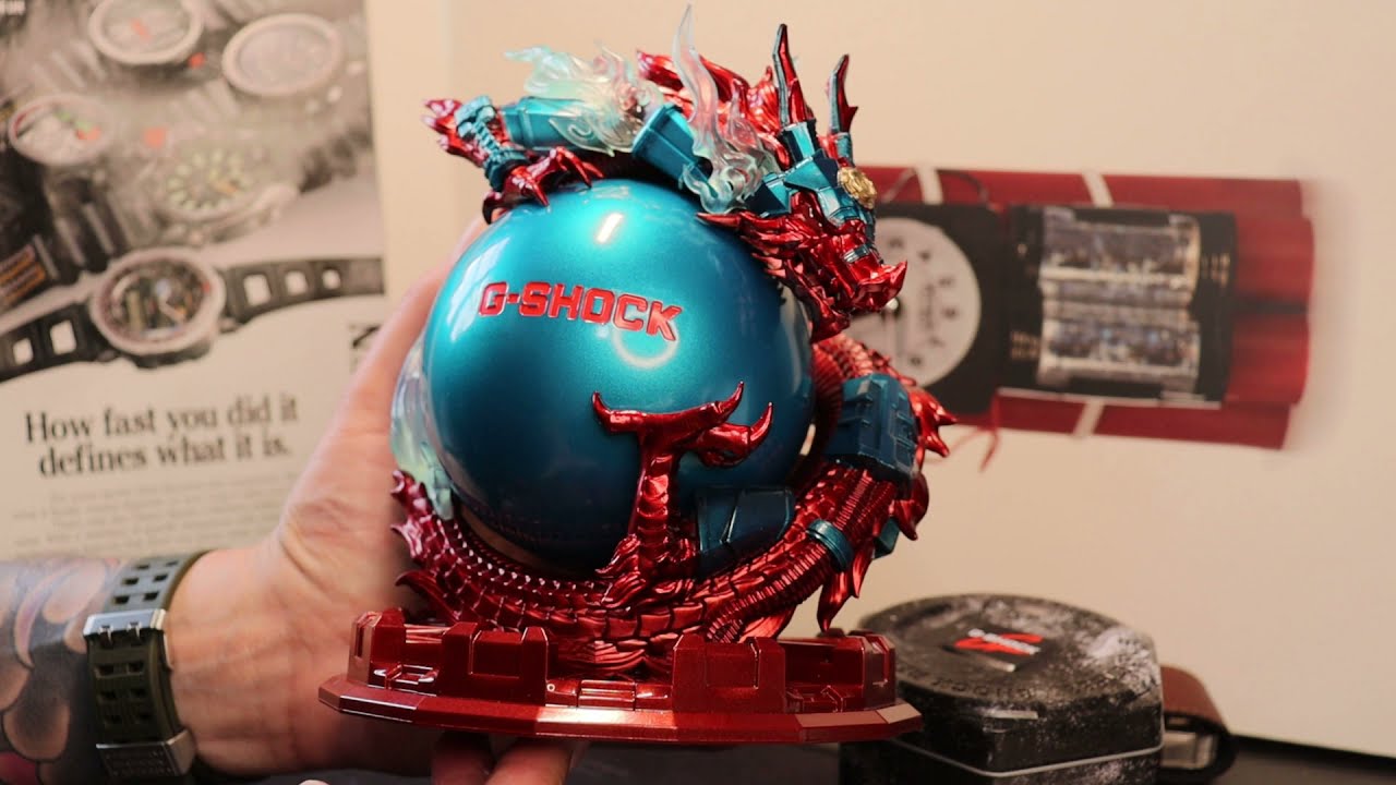 EXCLUSIVE UNBOXING watch review of the Casio G-Shock China GA