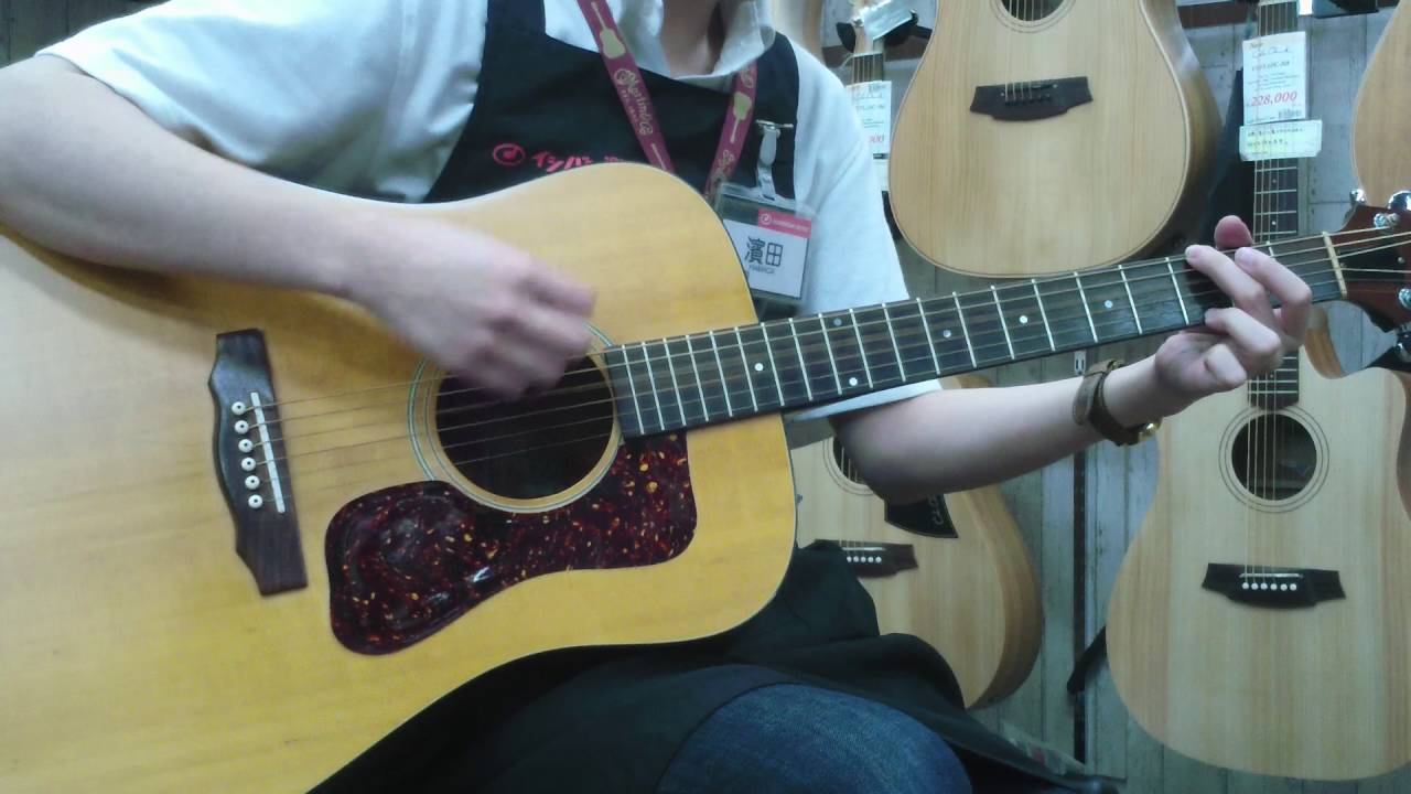 中古】GUILD / D4-E /NAT 【イシバシ楽器新宿店】 - YouTube