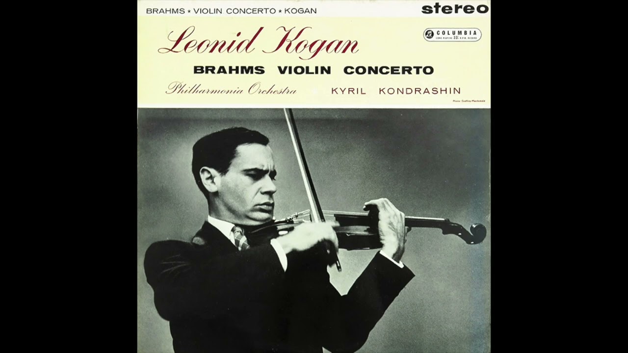 Kogan / Brahms: Violin Concerto in D major, Op.77 - YouTube