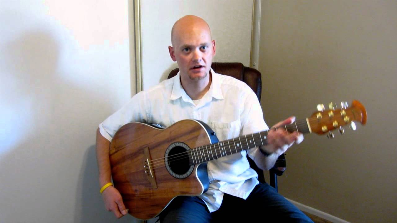 Ovation Celebrity Koa Acoustic Guitar review - YouTube